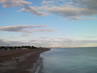 portsmouth beach from south parade pier