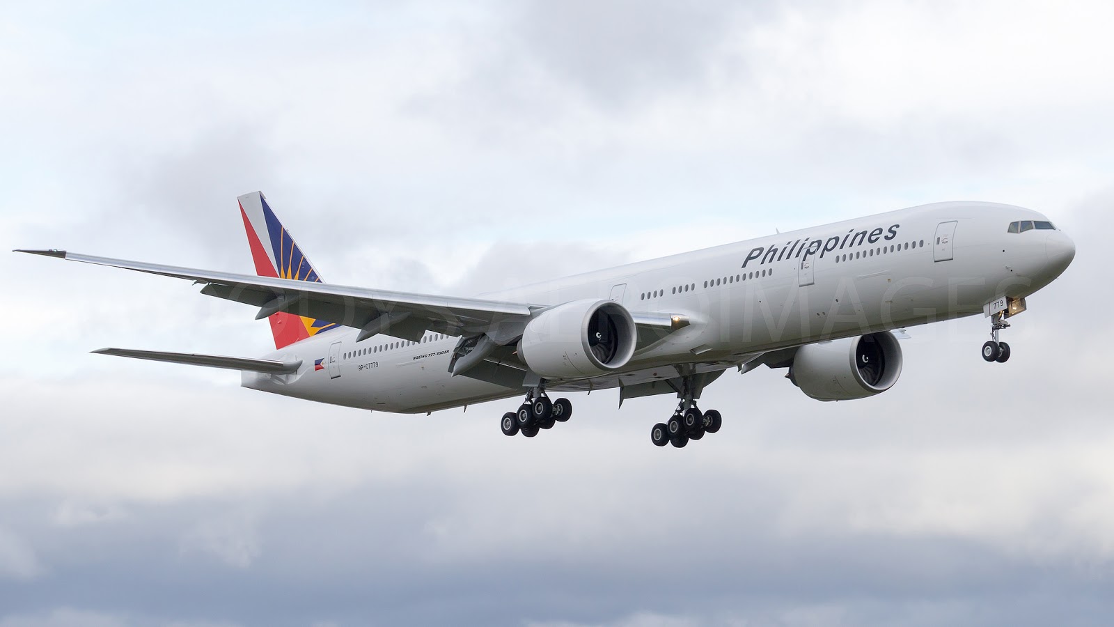 Puget Sound Boeing Test Flights RPC7779 B777300ER Philippine