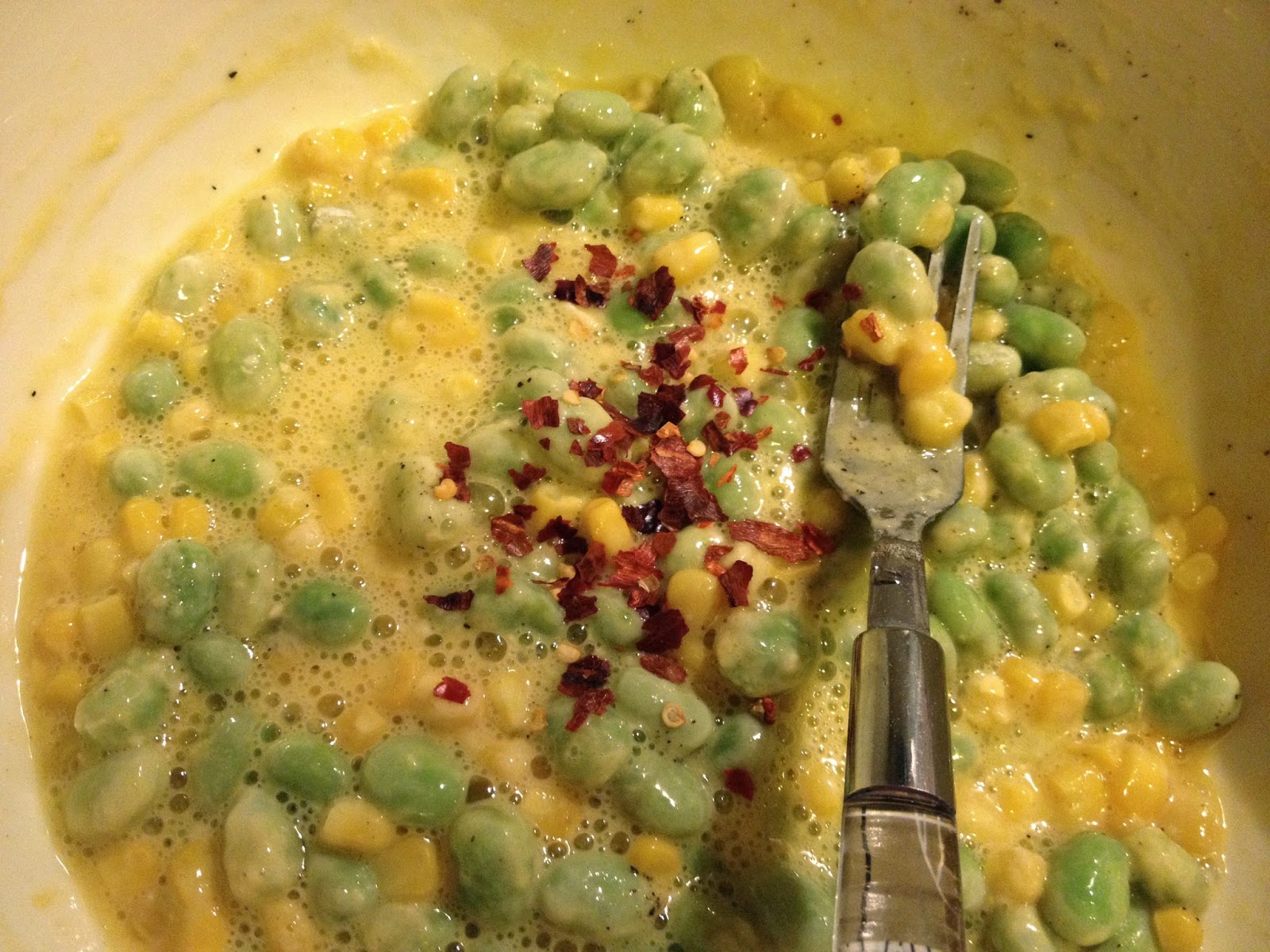 Sweetcorn and Broad Bean Fritters with a Mango, Feta and Cucumber Salad