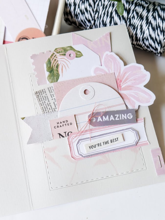 How to Create Slots of Cards with Tim Holtz and Heidi Swapp Old School by Jamie Pate