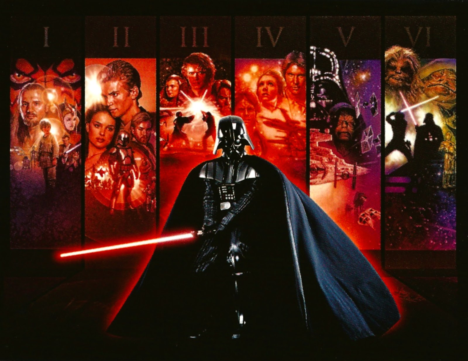 My Favorite Movies And Stars Star Wars Movie Posters For All Six Films