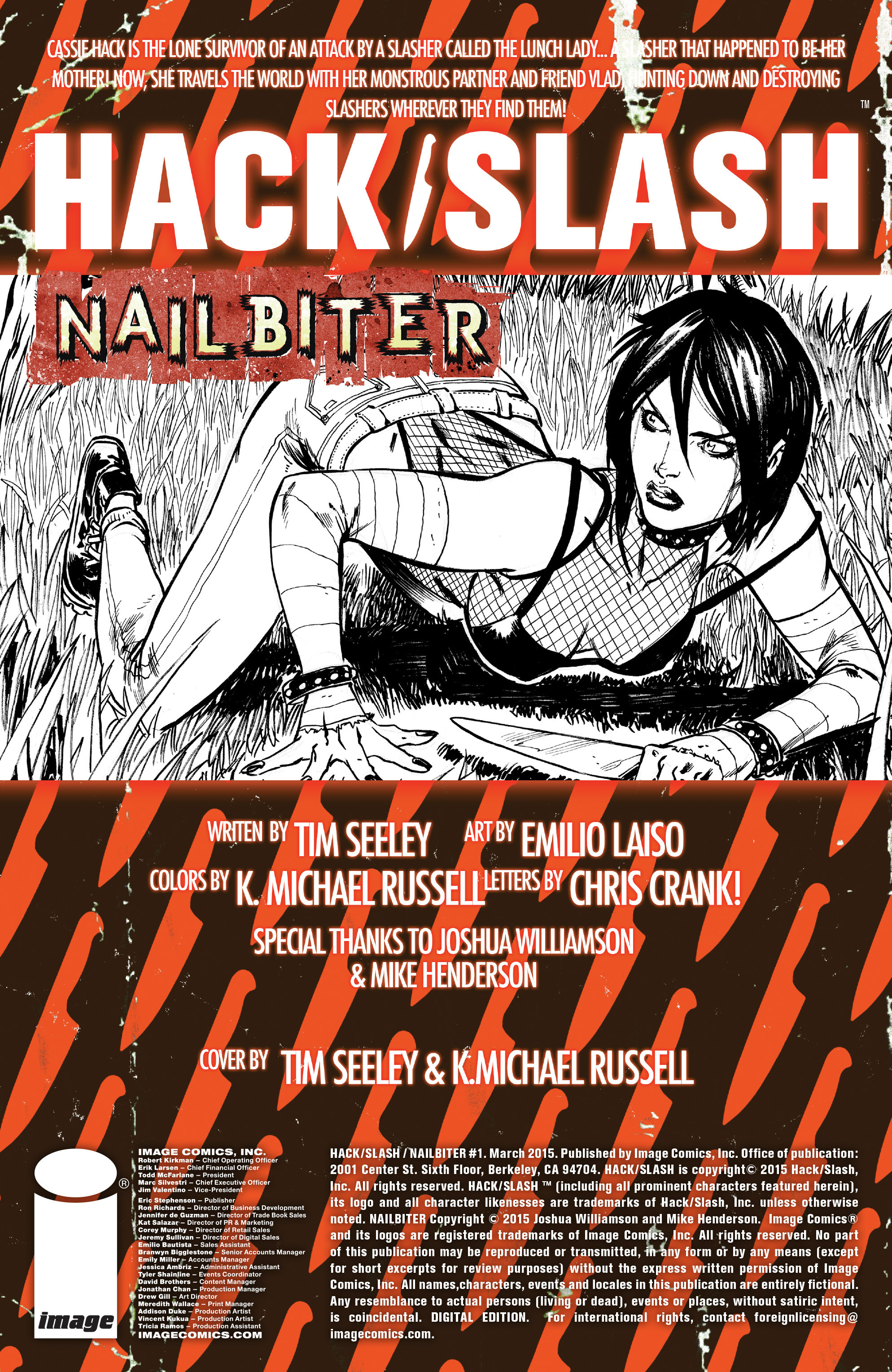 Read online Nailbiter / Hack/Slash comic -  Issue #1 - 20
