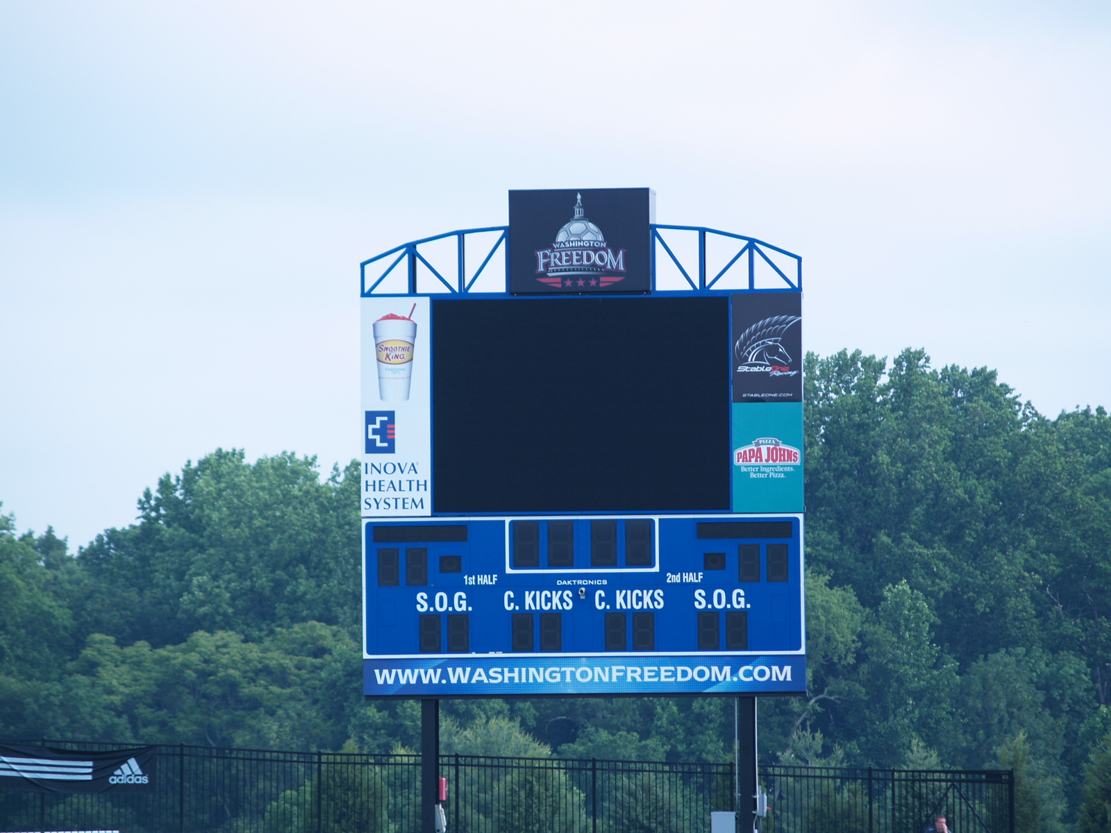 Soccer Americana Maryland SoccerPlex Washington Freedom