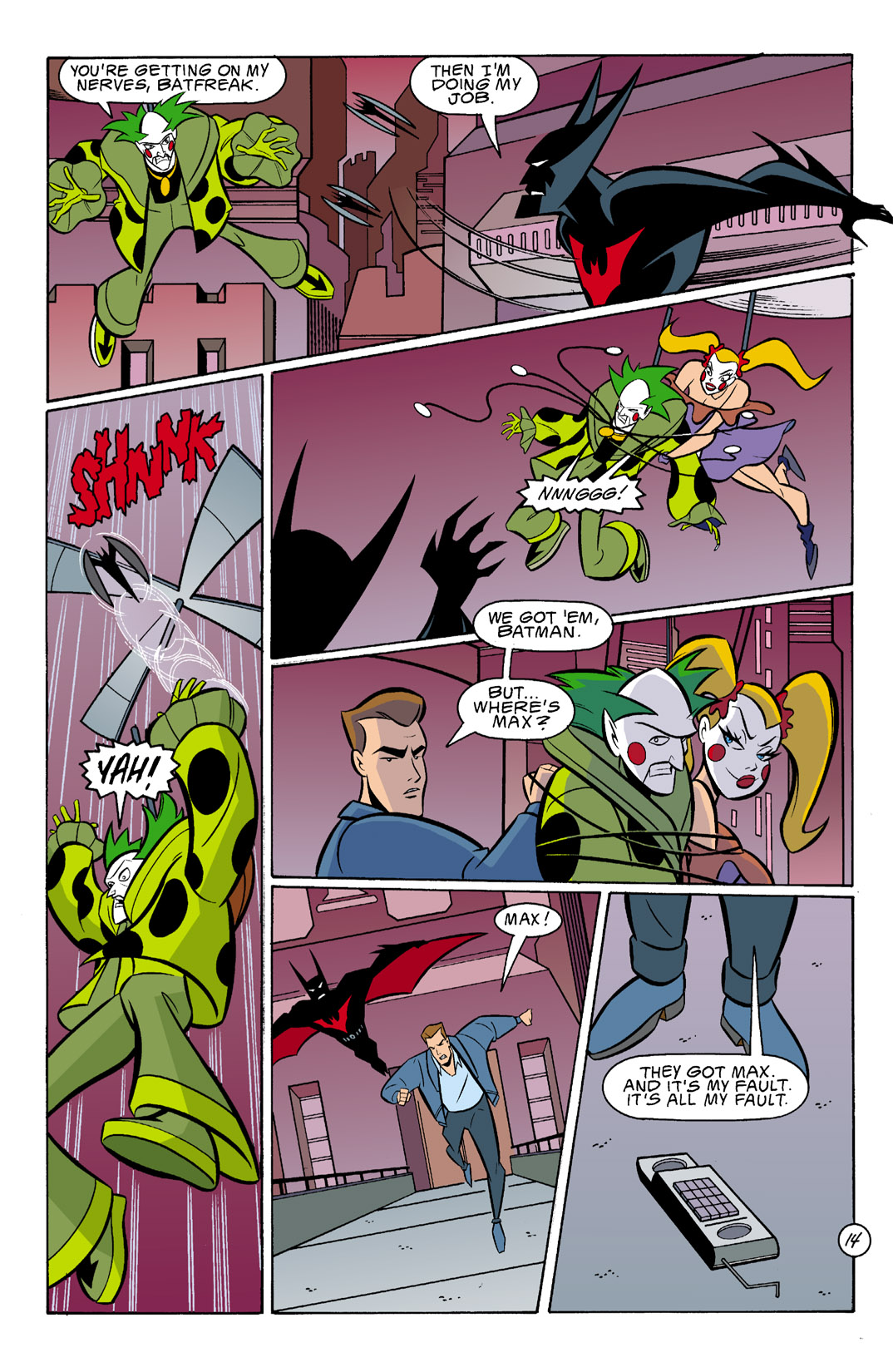 Read online Batman Beyond [II] comic -  Issue #12 - 15
