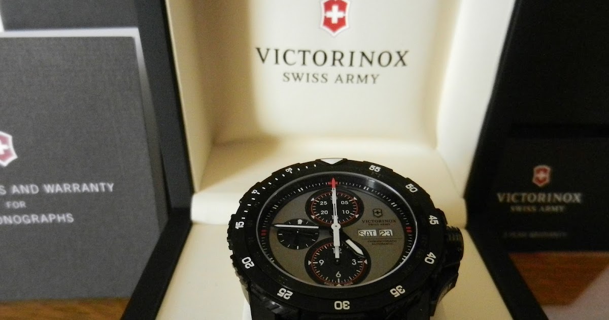 Vitrine de Relógios: Victorinox - Alpnach Mechanical Chronograph Special Edition