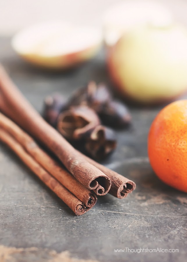 Ambientador canela, naranja y manzana