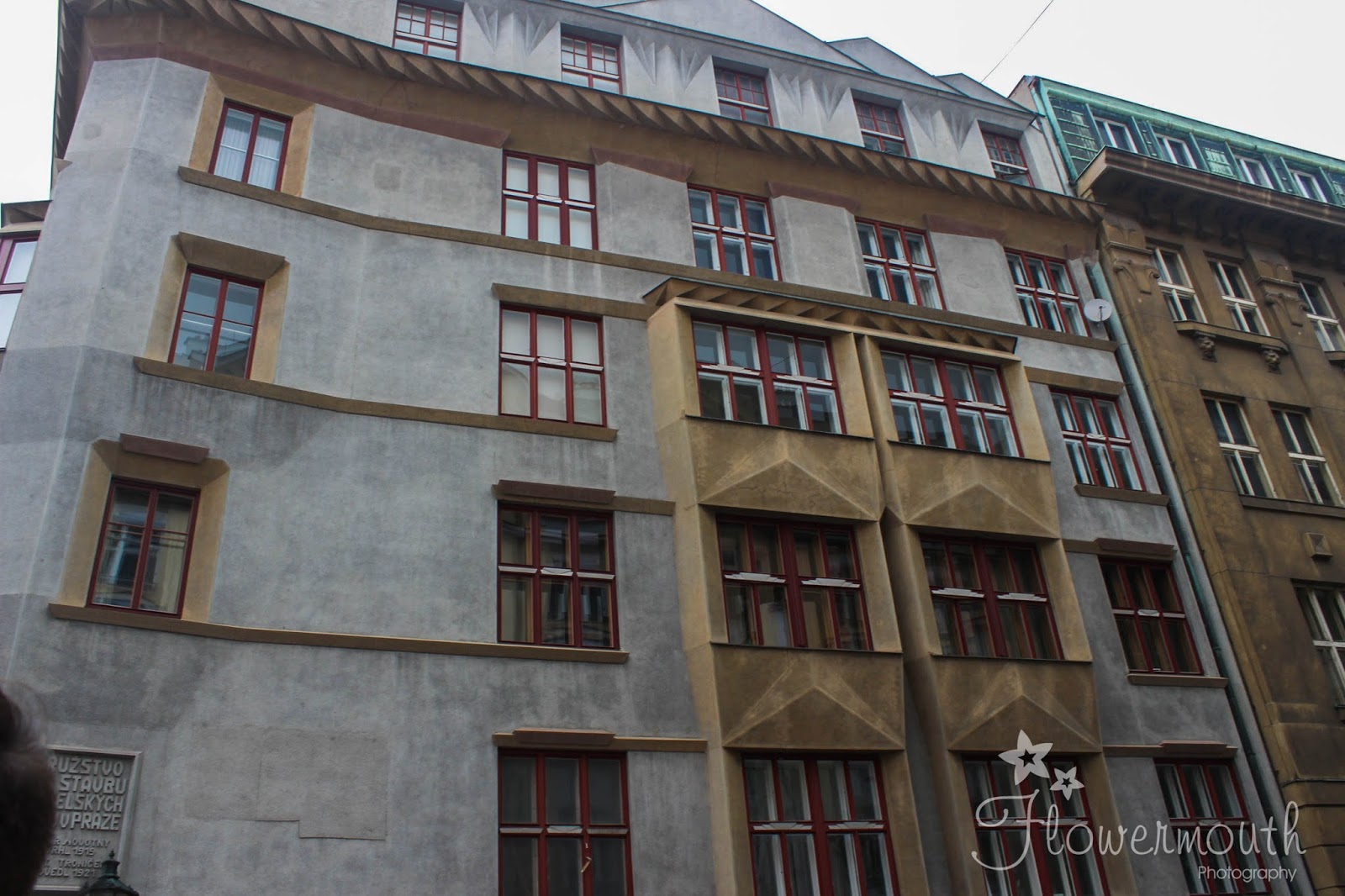 Cubist building in Prague 