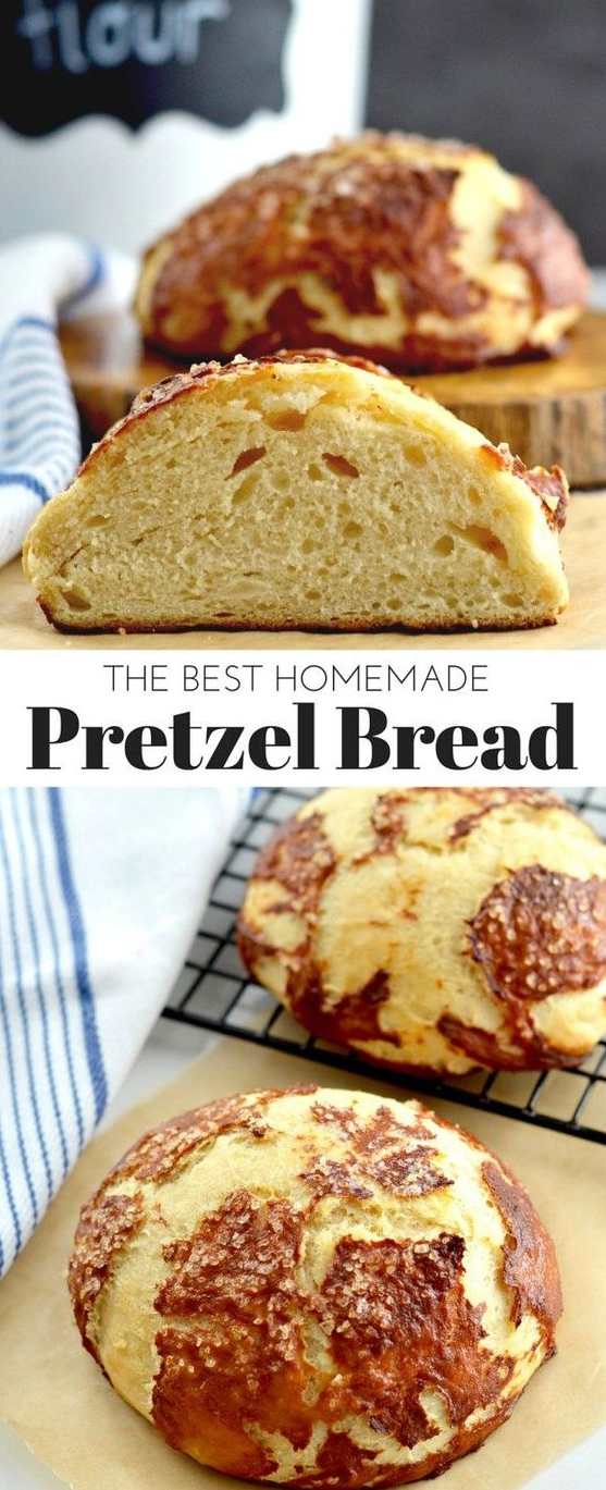 Homemade Pretzel Bread Easy Recipe Ideas