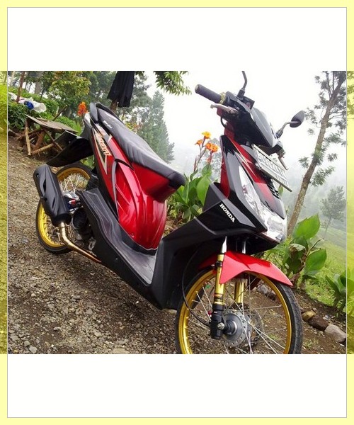 37 Cara modifikasi beat sederhana simple matic honda fi injeksi warna