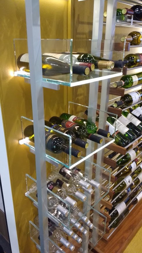 wine display
