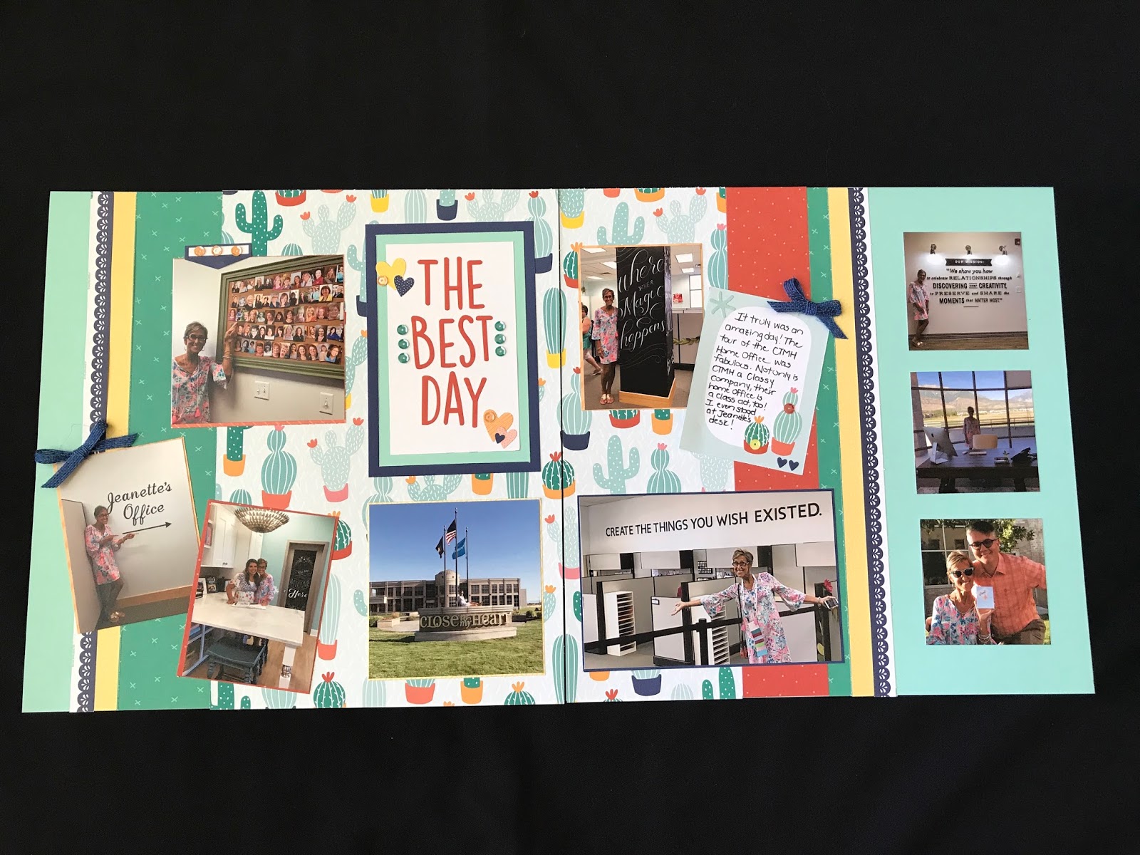 Scrapbook LIFE! August Scrapbook Class Prickly Pear!