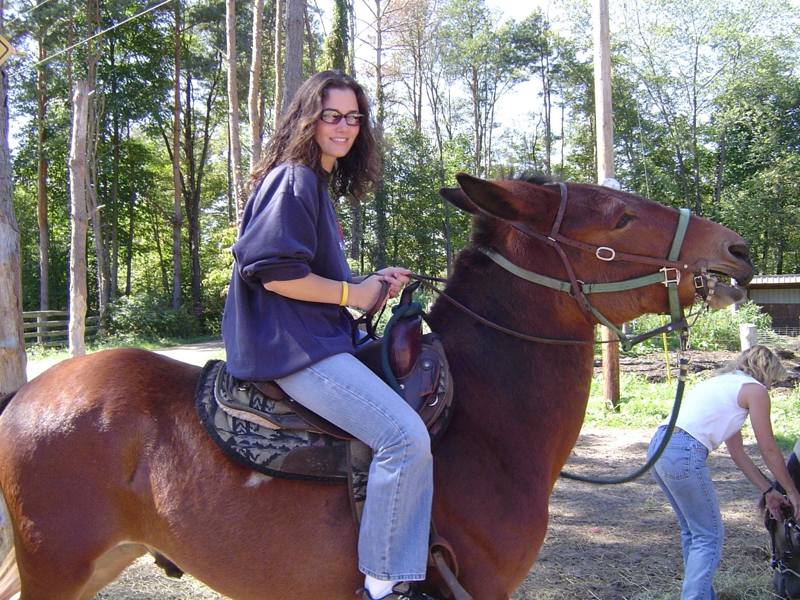 Nudehorsebackride Large Woman