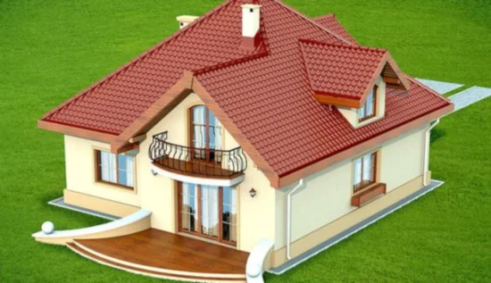 desain rumah rumah eropa sederhana