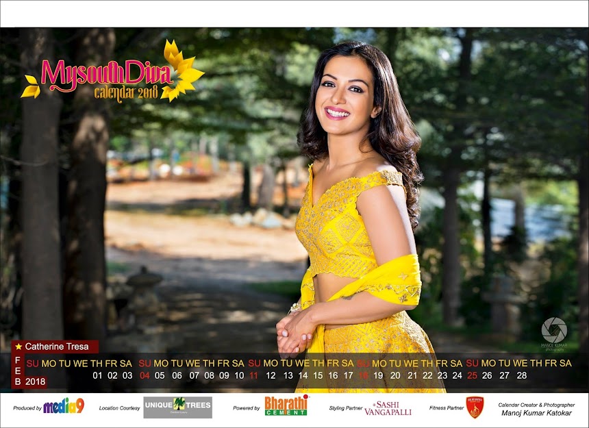 My South Diva Calendar 2018 - Catherine Tresa