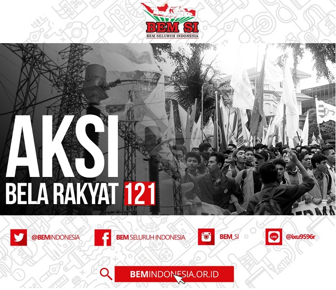 ini isi Aksi Bela Rakyat 121 Bem Indonesia ini isi Aksi Bela Rakyat 121 Bem Indonesia
