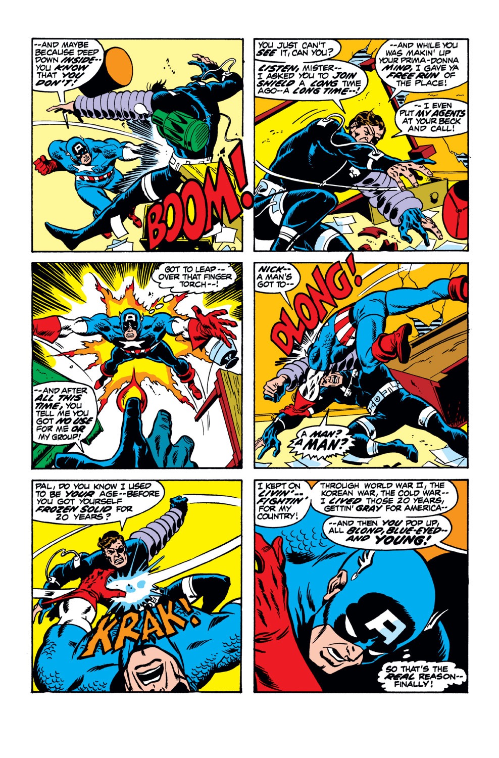 Read online Captain America (1968) comic -  Issue #153 - 8