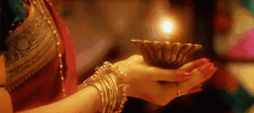 Beautiful Animated Diya GIFs for Happy Diwali 2017