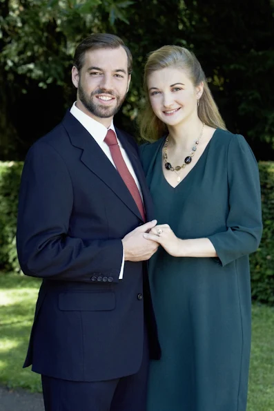 New photos of Crown Prince Guillaume and his fiancée Countess Stéphanie ahead of the October wedding