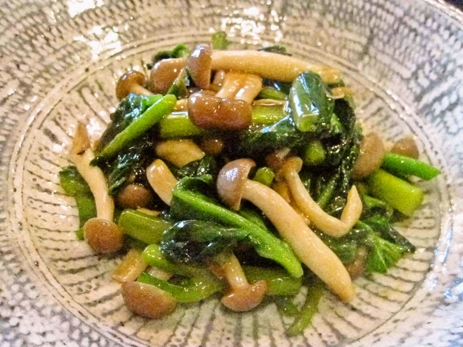 Recipes for Tom Tsuruna to shimeji no oisutaasoosu itame / stirfried