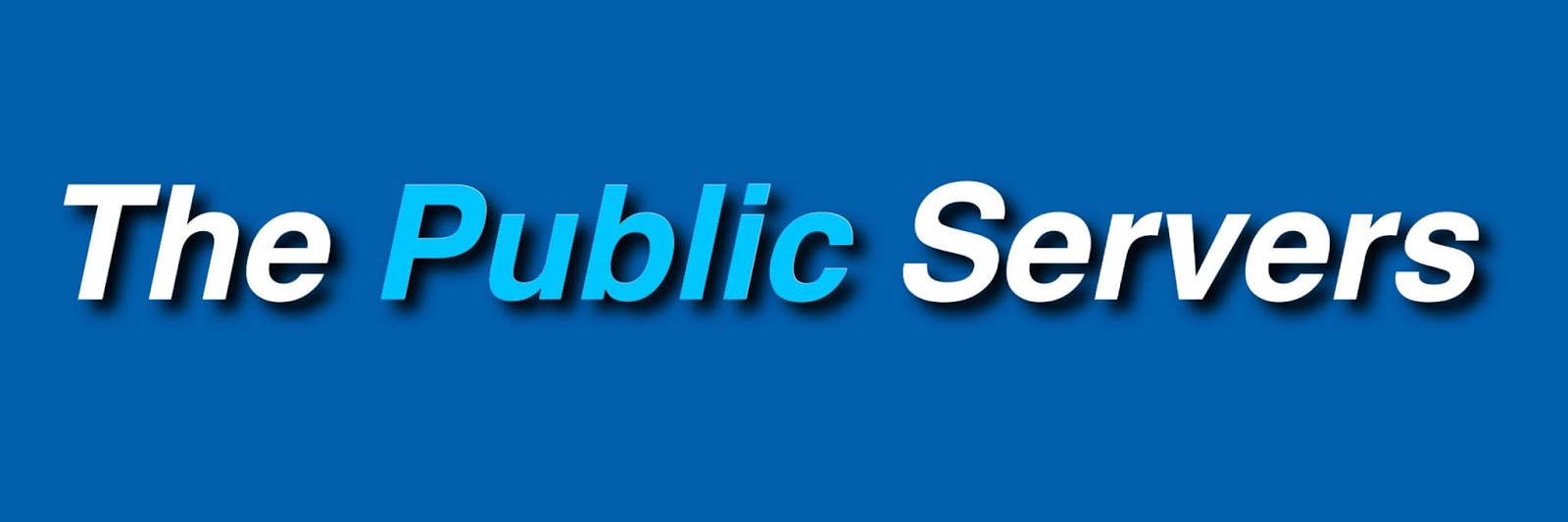 The Public Servers