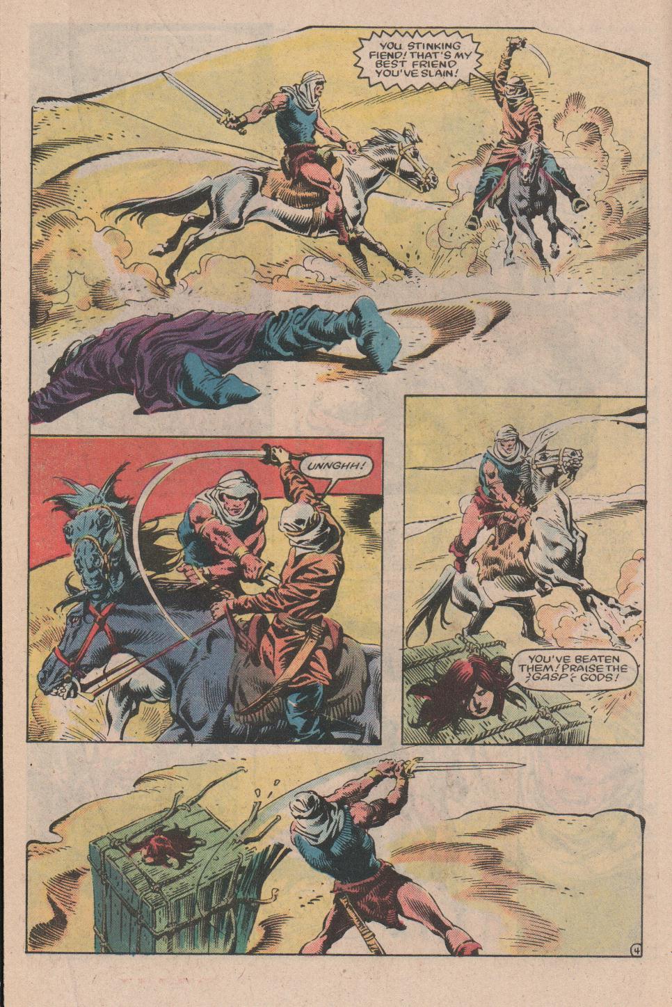 Read online Conan the Barbarian (1970) comic -  Issue #158 - 5