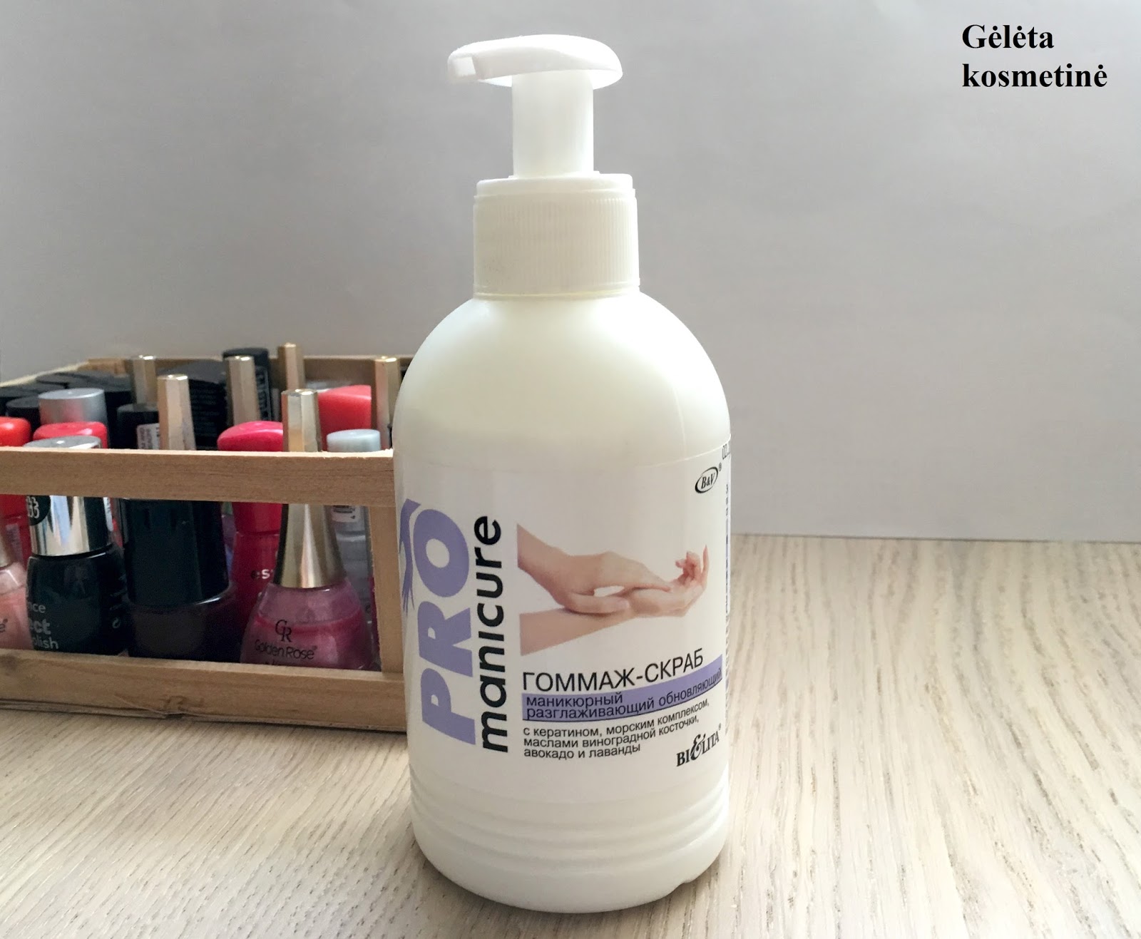 BIELITA "Pro Manicure" rankų šveitiklis profesionaliam naudojimui su ...