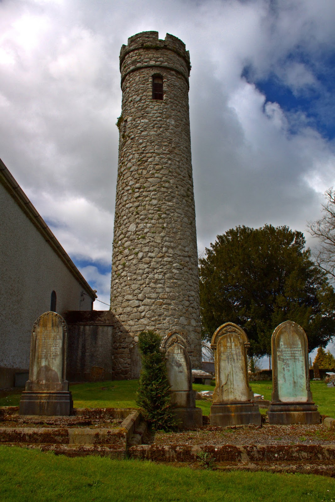 Historic Sites of Ireland Castledermot Round Tower