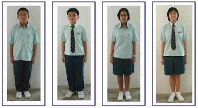 Baju uniform sekolah Singapura
