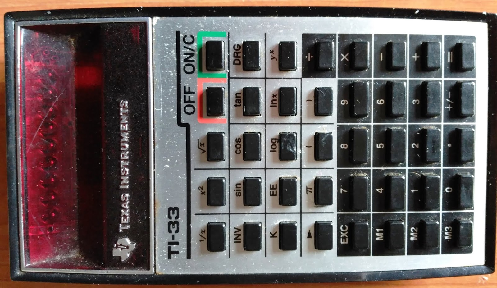 Retro Ordenadores Orty Texas Instrumens TI33 (1978) (electronic