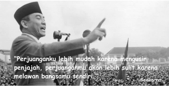 Kartu ucapan Kemerdekaan Ala Presiden Soekarno