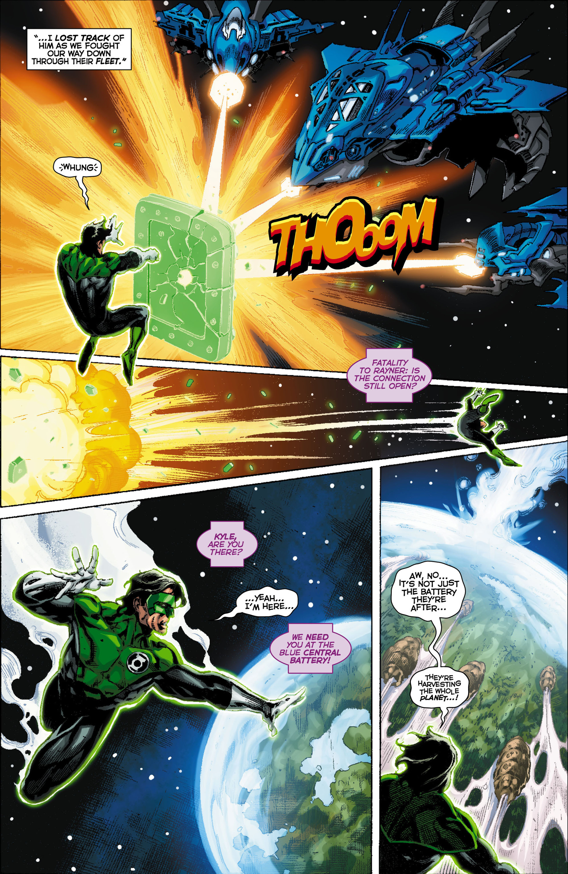 Read online Green Lantern: New Guardians comic -  Issue #10 - 12