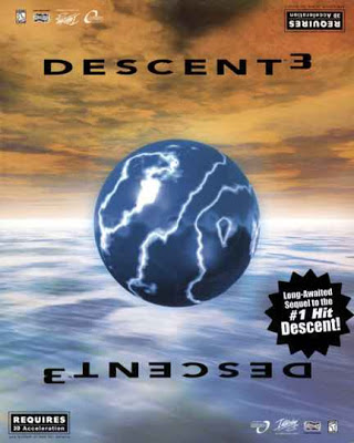 Descent 3 pc game cover