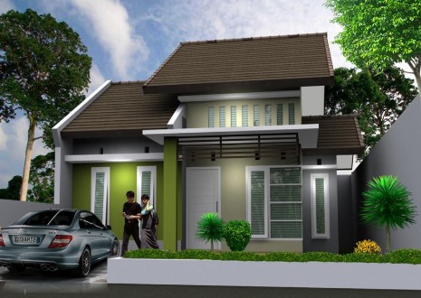 16 Desain Rumah Sederhana Tapi Mewah Terbaik 2019 - Materi Teknik Sipil