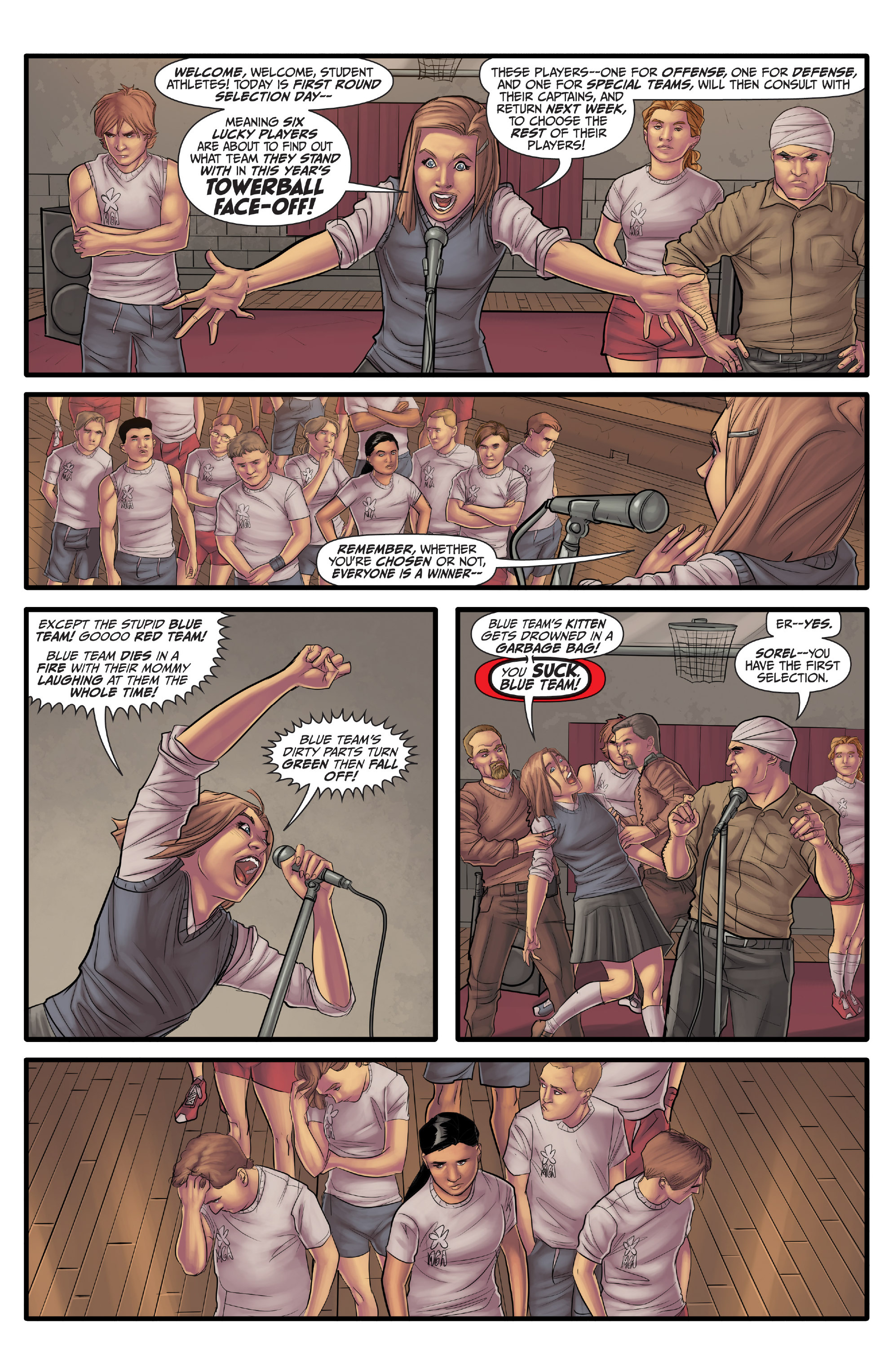 Read online Morning Glories comic -  Issue #41 - 18