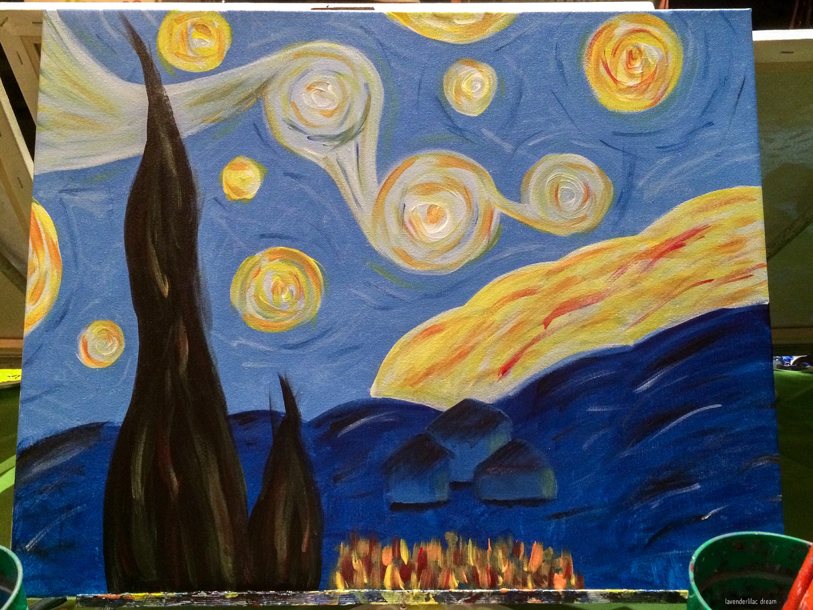 Paint Nite at Raymi