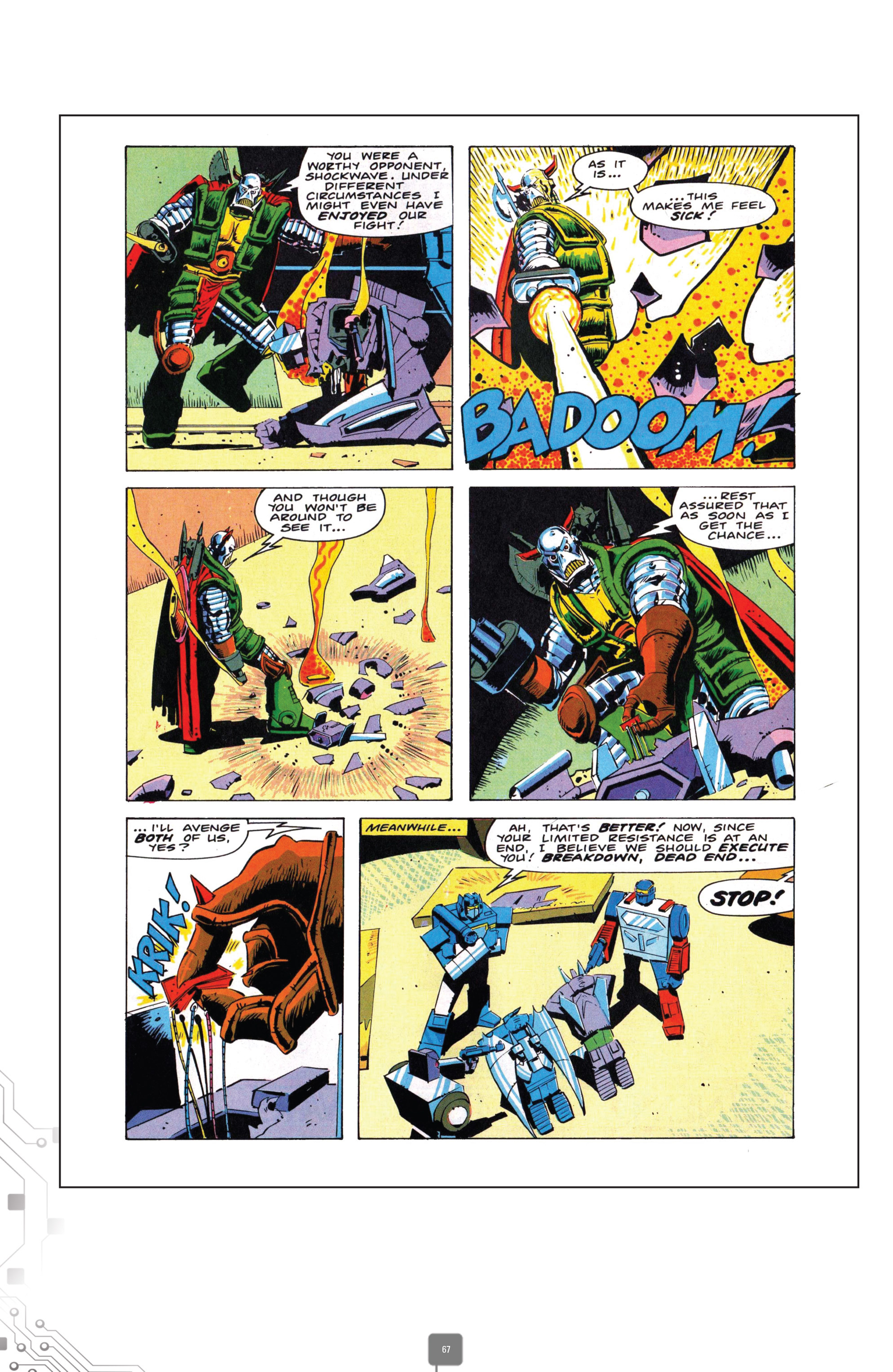 Read online The Transformers Classics UK comic -  Issue # TPB 5 - 69