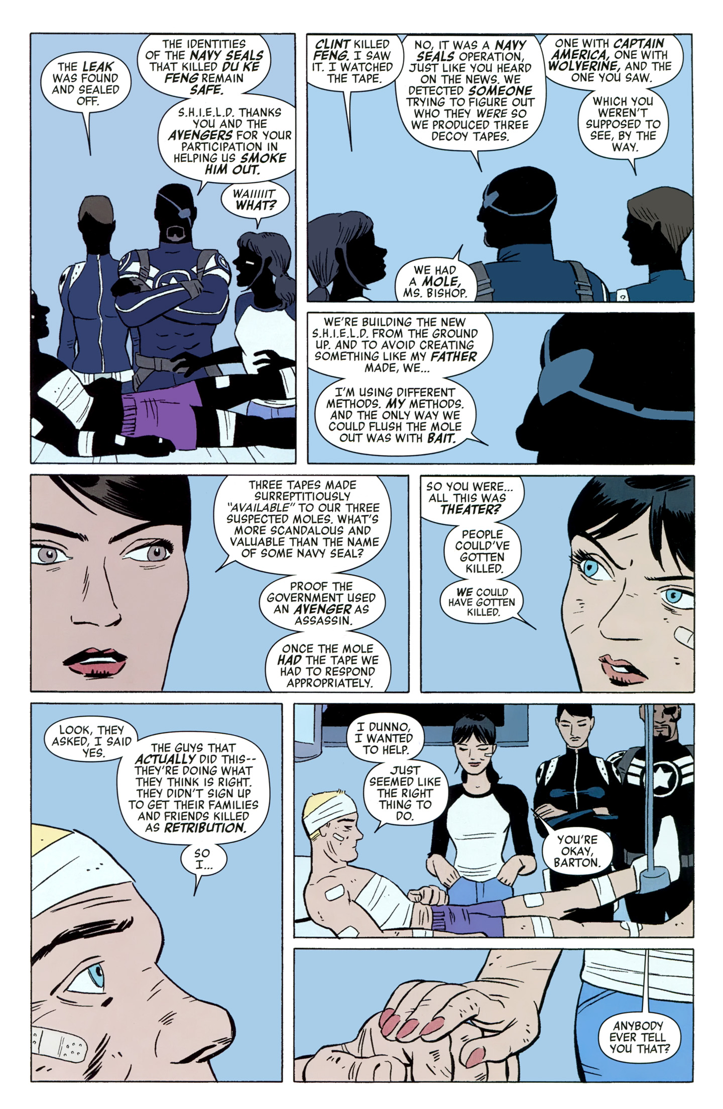 Read online Hawkeye (2012) comic -  Issue #5 - 21