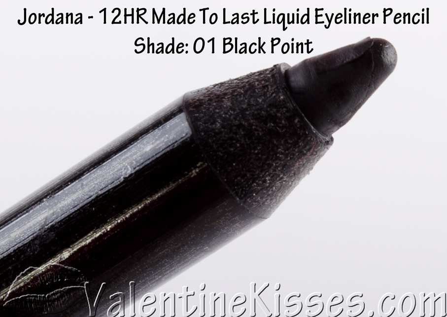 Valentine Kisses: Jordana 12HR Made To Last Liquid Eyeliner Pencils - all 6  shades - pics, swatches, reviews