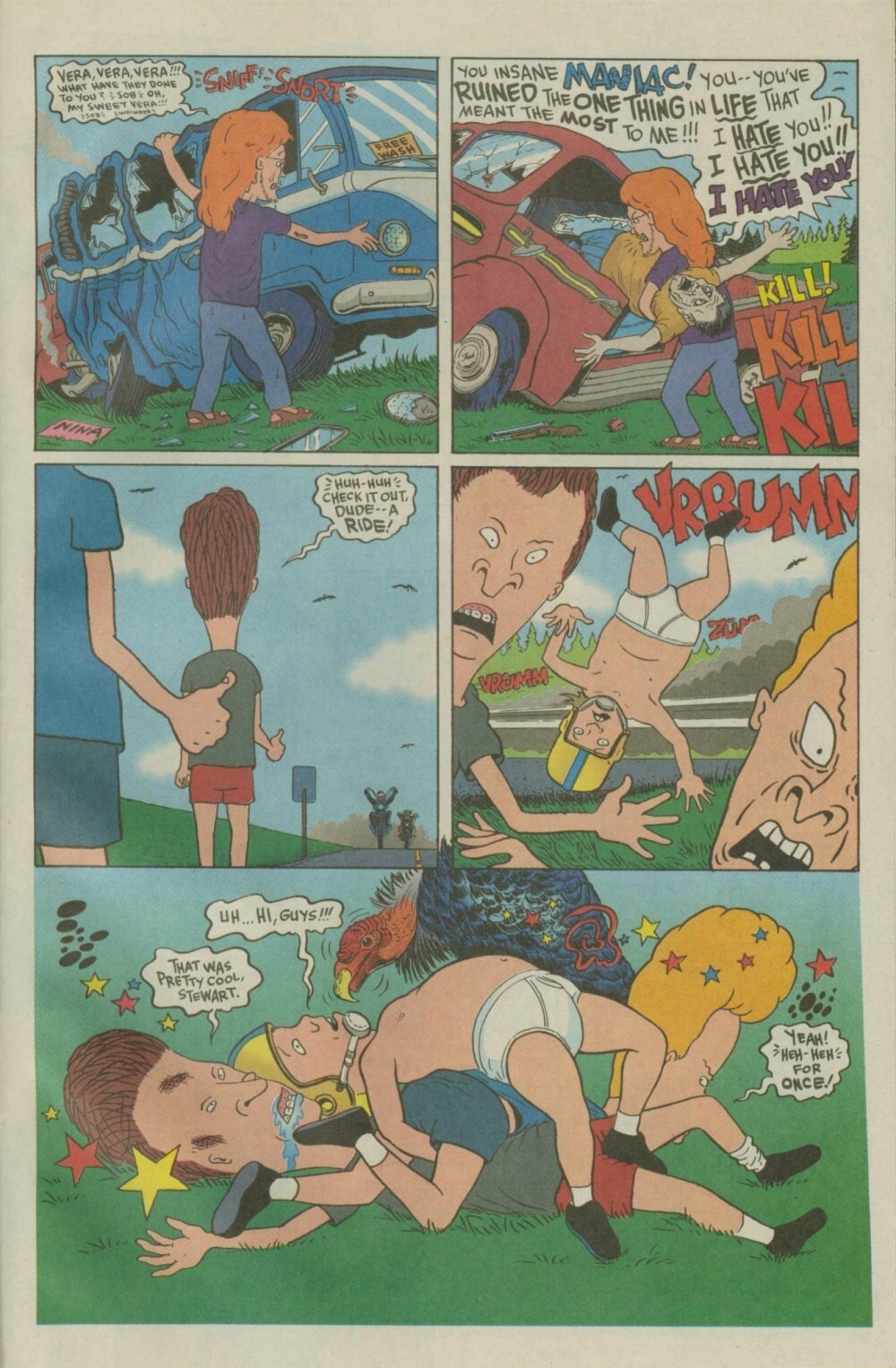 Read online Beavis and Butt-Head comic -  Issue #18 - 23