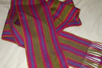 sock yarn scarf