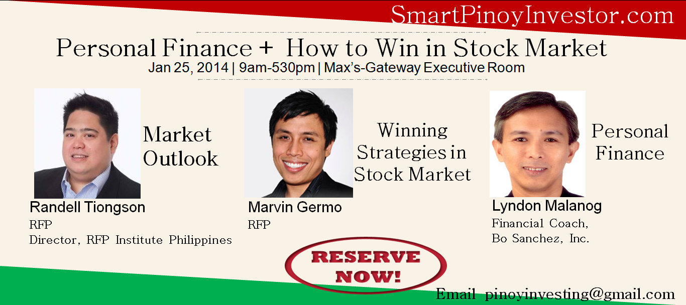 Smart Pinoy Investor Practical Money Management + How to Win in Philippine Stock Market Seminar!