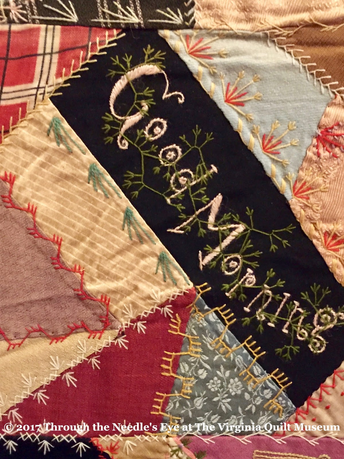 Telling Stories Through the Needle's Eye Crazy Quilts at the Virginia