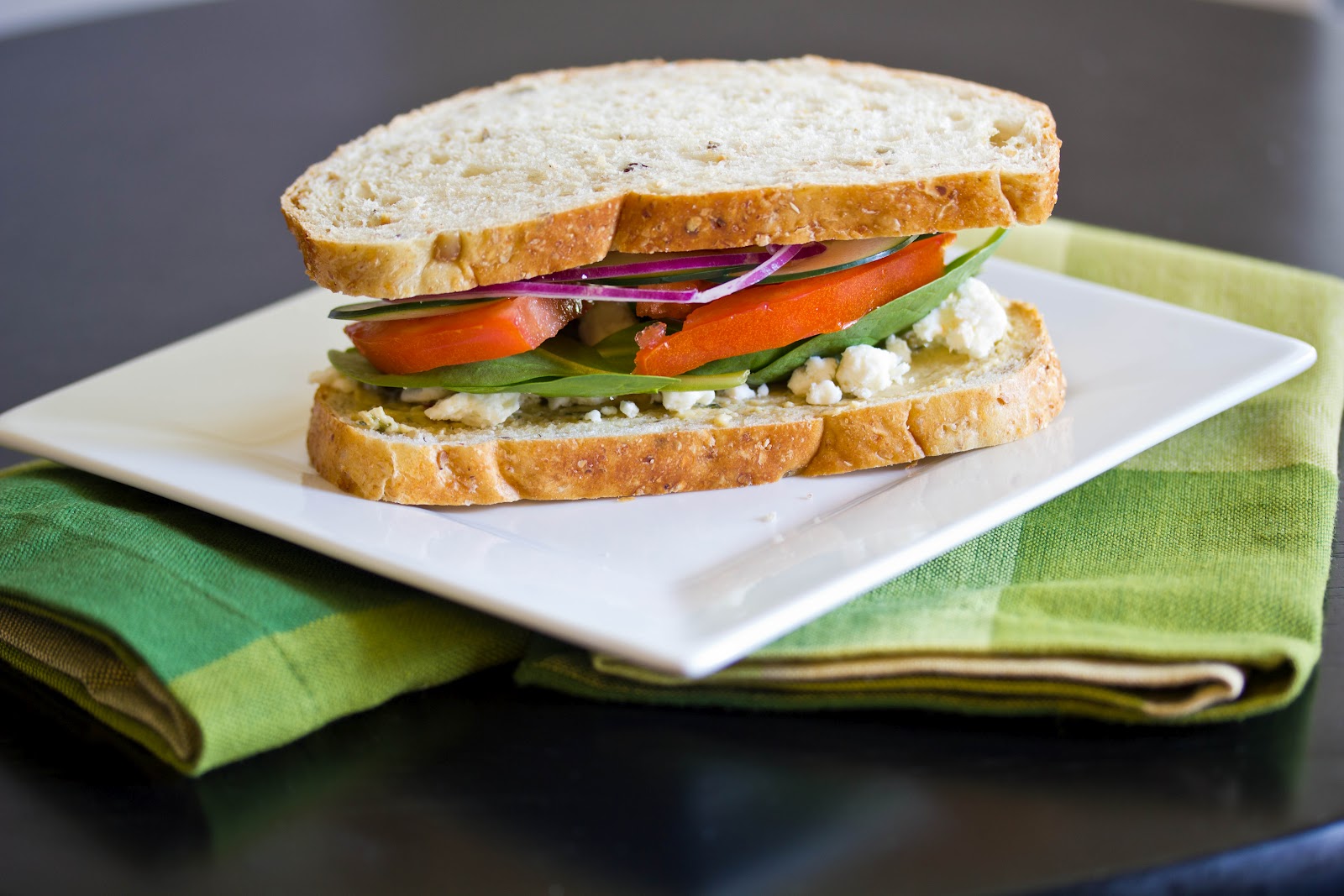 Mediterranean Veggie Sandwich - A Zesty Bite Mediterranean Veggie Sandwich - A Zesty Bite