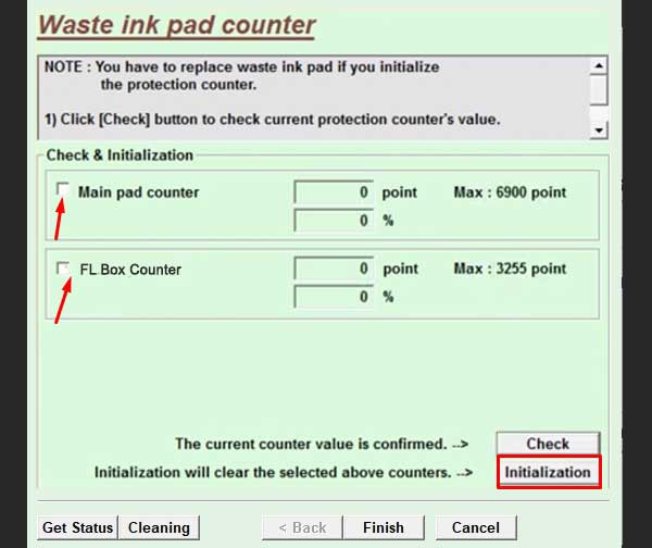 Reset Epson B-30 Reset Epson B-30