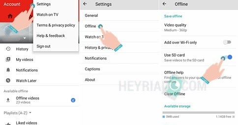 Cara Memindahkan Video Offline Youtube Ke Sd Card Tips Tutorial Android