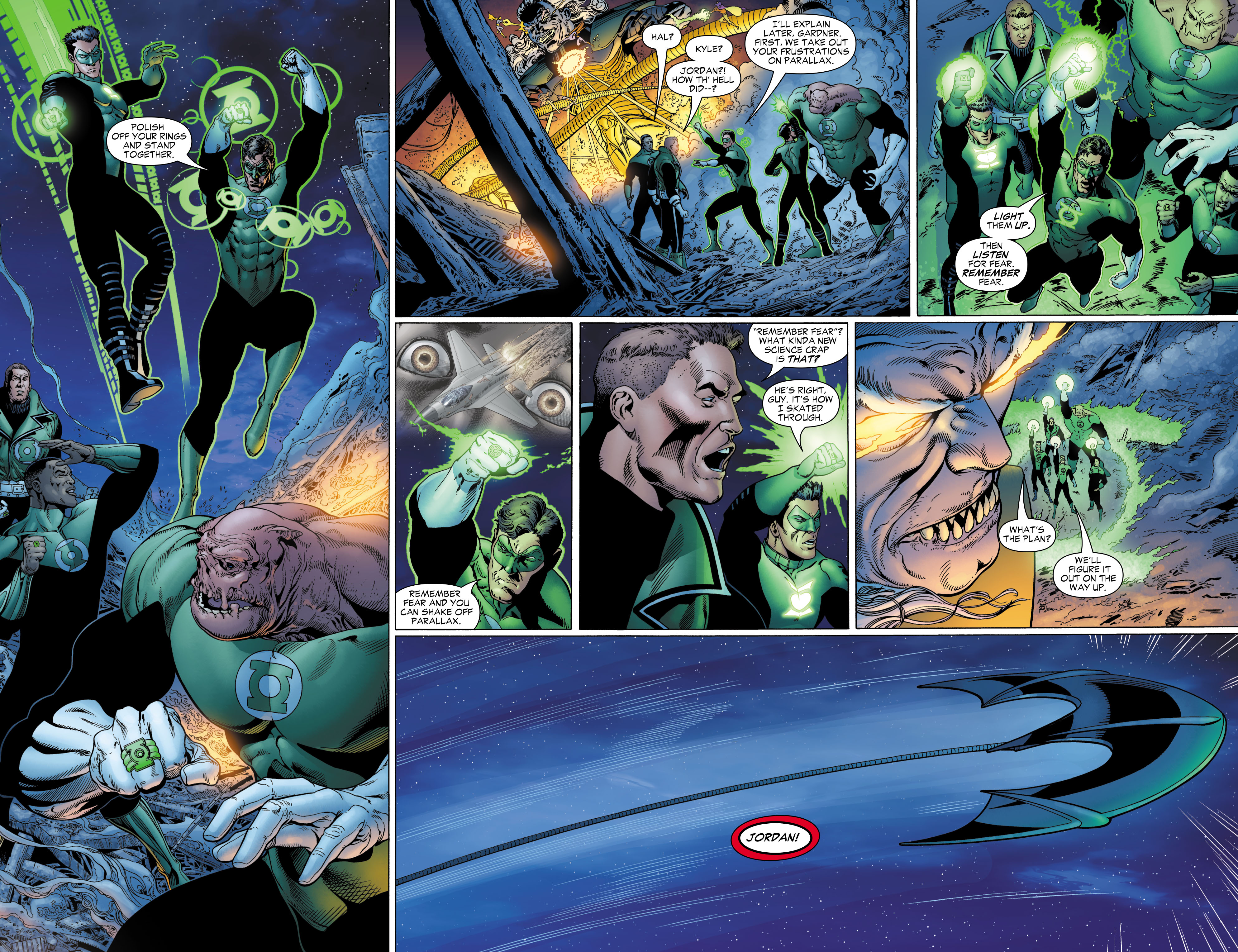 Read online Green Lantern: Rebirth comic -  Issue #5 - 19