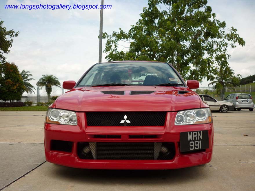 Long's Photo Gallery: Mitsubishi Lancer Evolution VII in Sepang