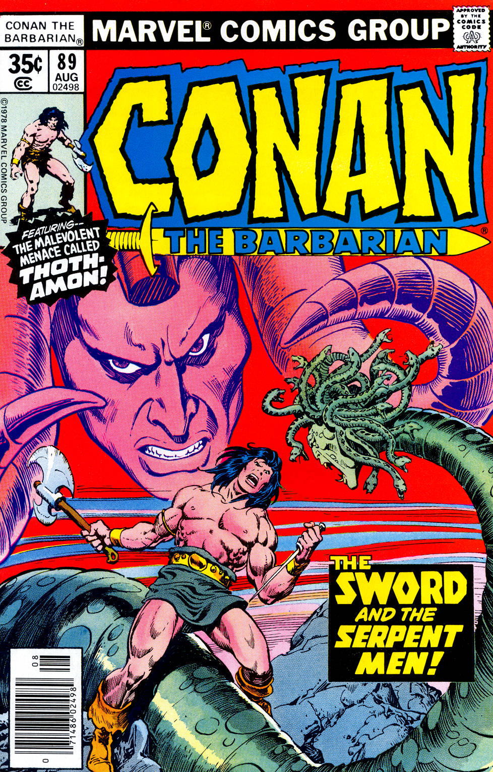 Read online Conan the Barbarian (1970) comic -  Issue #89 - 1