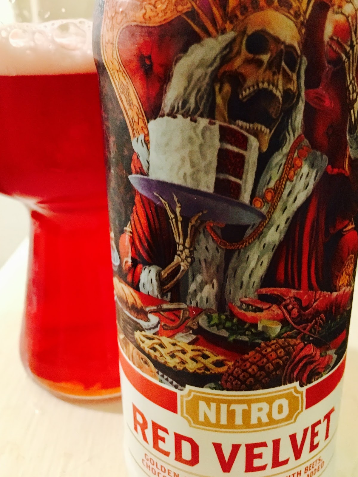 A Crafty Look Beer Blog Ballast Point Red Velvet Oatmeal Stout