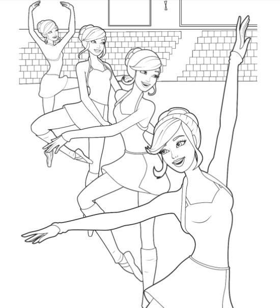 baby ballerina coloring pages - photo #24
